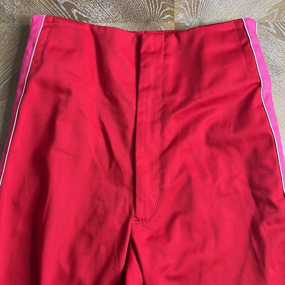 TRE by Natalie Ratabesi Red/Pink Side Stripe Anita Pant in Maroon 6 - Picture 11 of 15